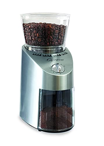 Capresso Infinity Conical Burr Grinder, See-through bea...
