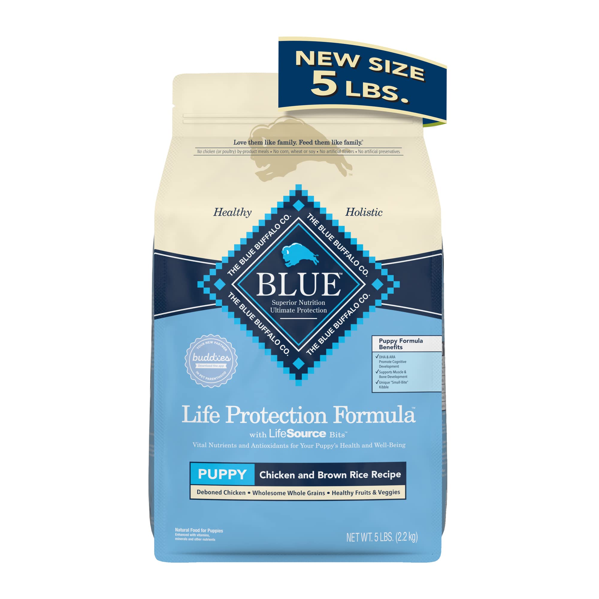 Blue Buffalo Life Protection Formula Natural Puppy Dry ...