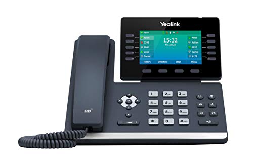 Yealink T54W IP Phone, 16 VoIP Accounts. 4.3-Inch Color...
