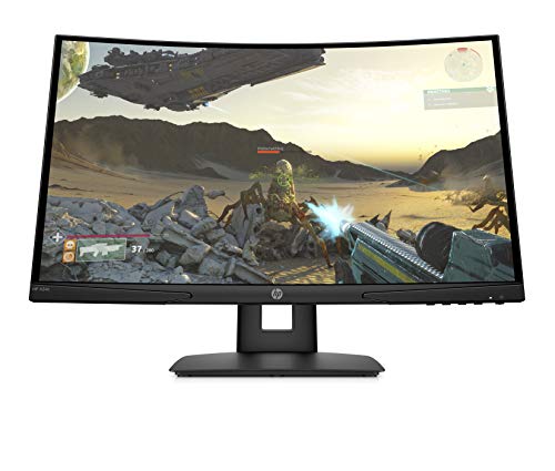 HP X24c Gaming Monitor | 1500R Curved Gaming Monitor in...