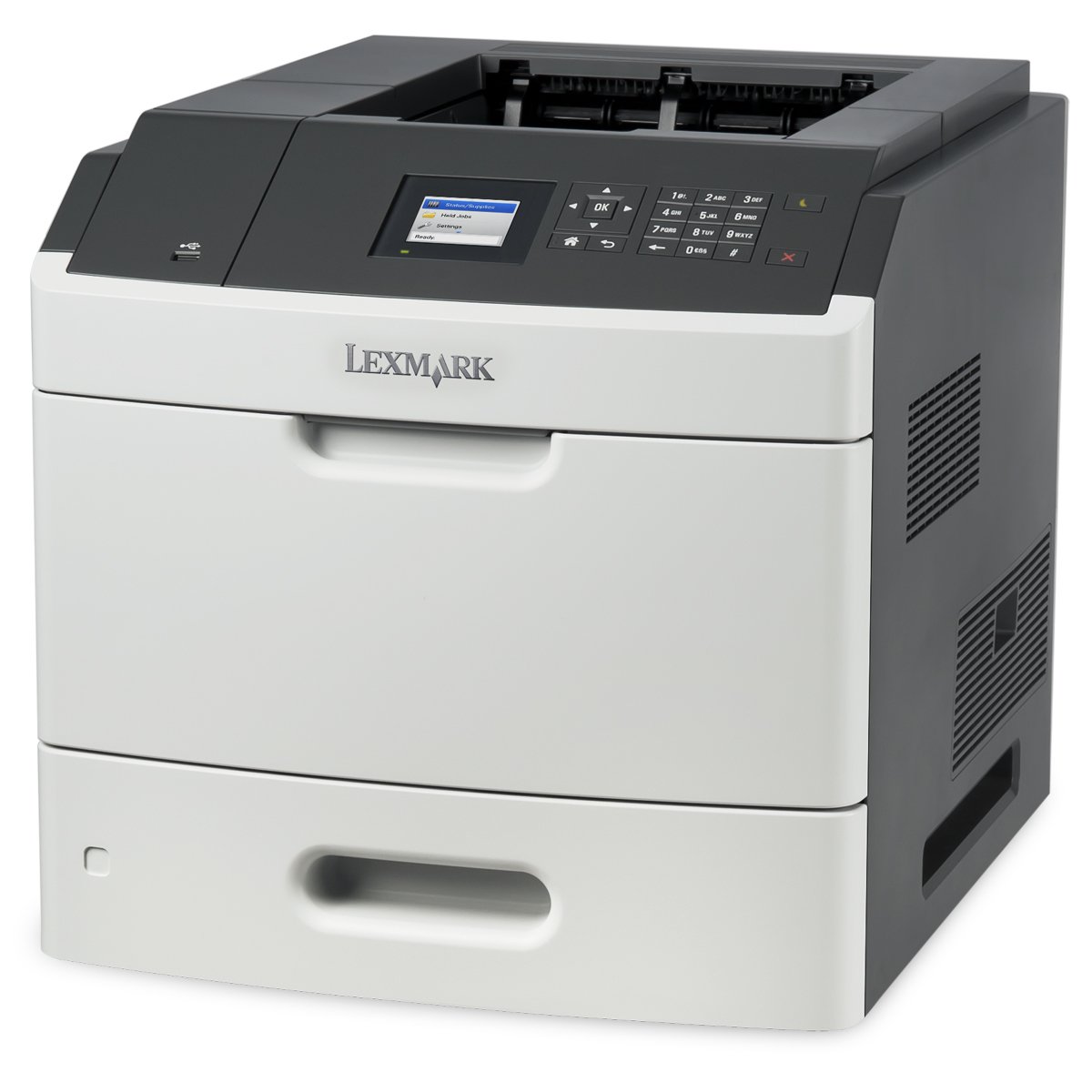 Lexmark MS810n Monochrome Laser Printer, Network Ready ...