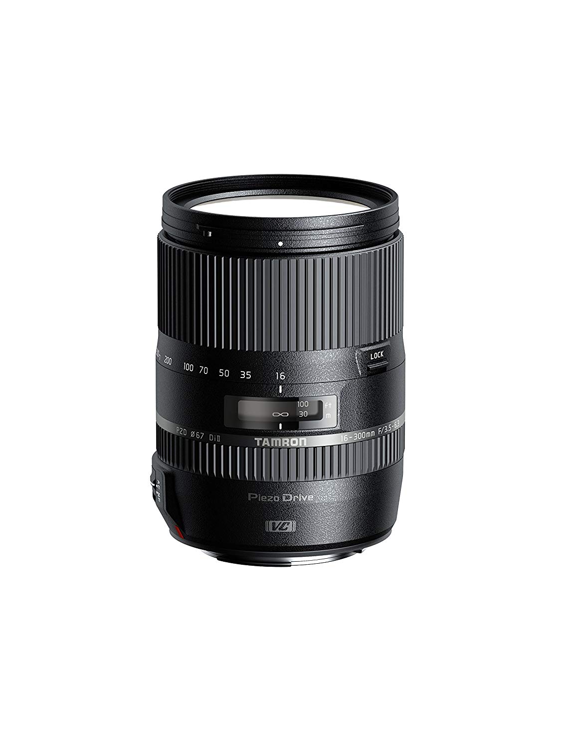 Tamron AFB016C700 16-300 F/3.5-6.3 Di II VC PZD Macro 16-300mm IS Interchangeable Lens for Canon EF-S Cameras