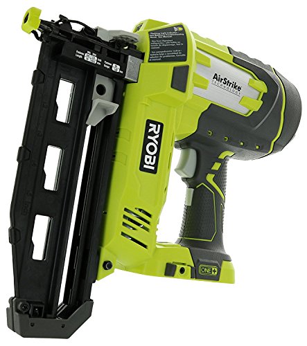 Ryobi P325 One+ 18V Lithium Ion Battery Powered Cordless 16 Gauge Finish Nailer (Battery Not Included, Power Tool Only)