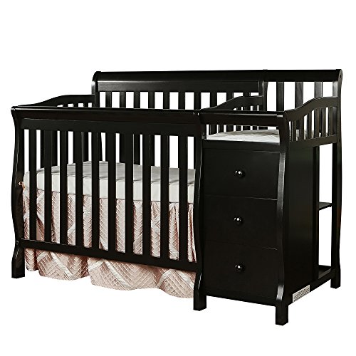 Dream on Me Jayden 4-in-1 Mini Convertible Crib And Cha...