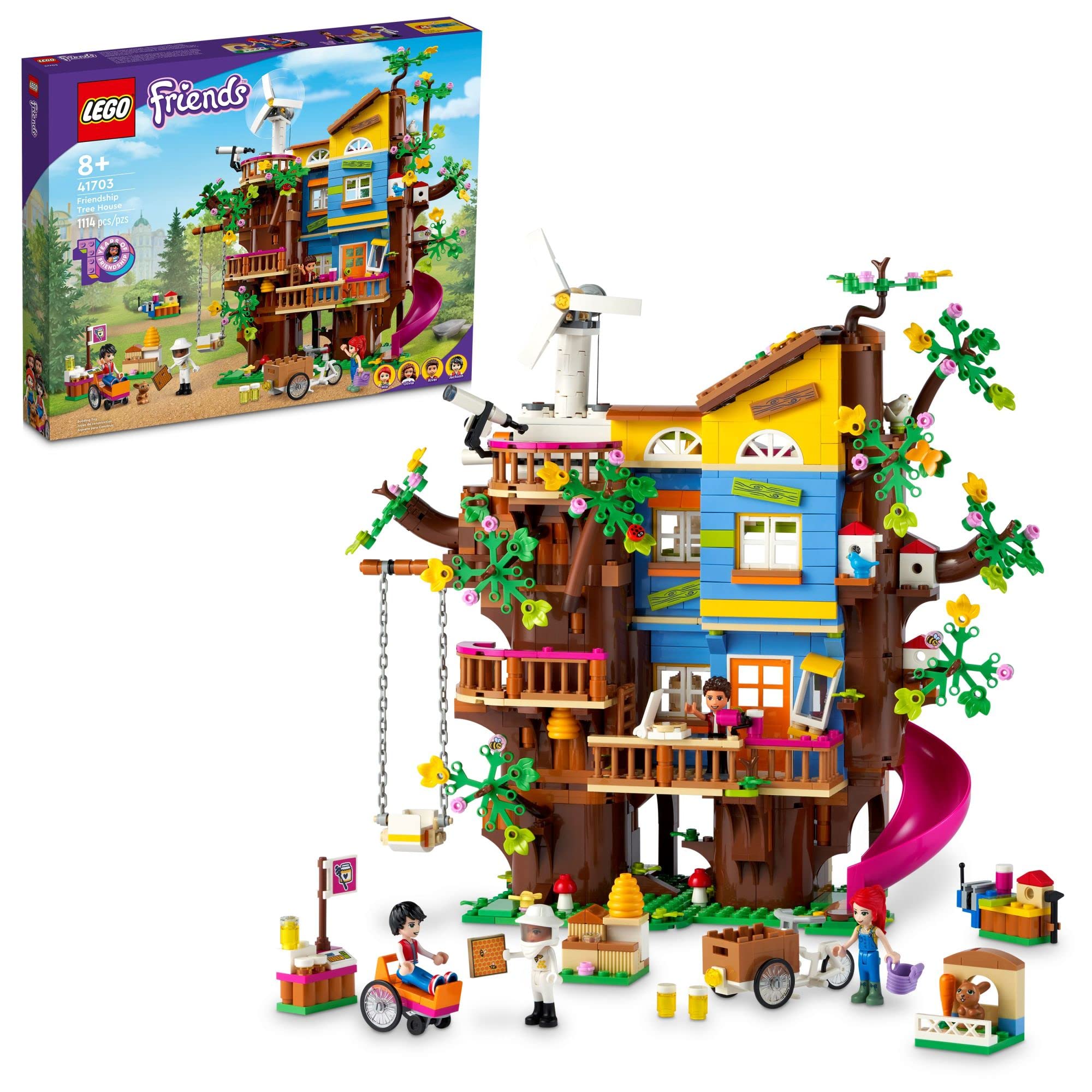 LEGO Friends Friendship Tree House 41703 Building Kit; ...