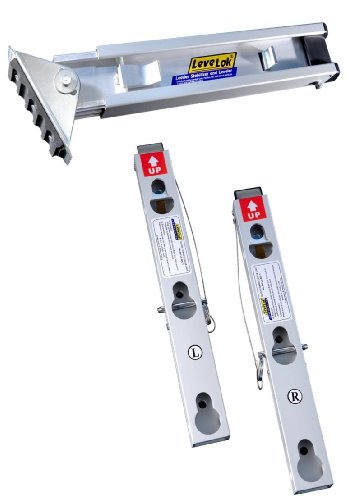 Levelok Ladder Leveler Stabilizer (KeyLok Quick Connect Style) Complete Kit