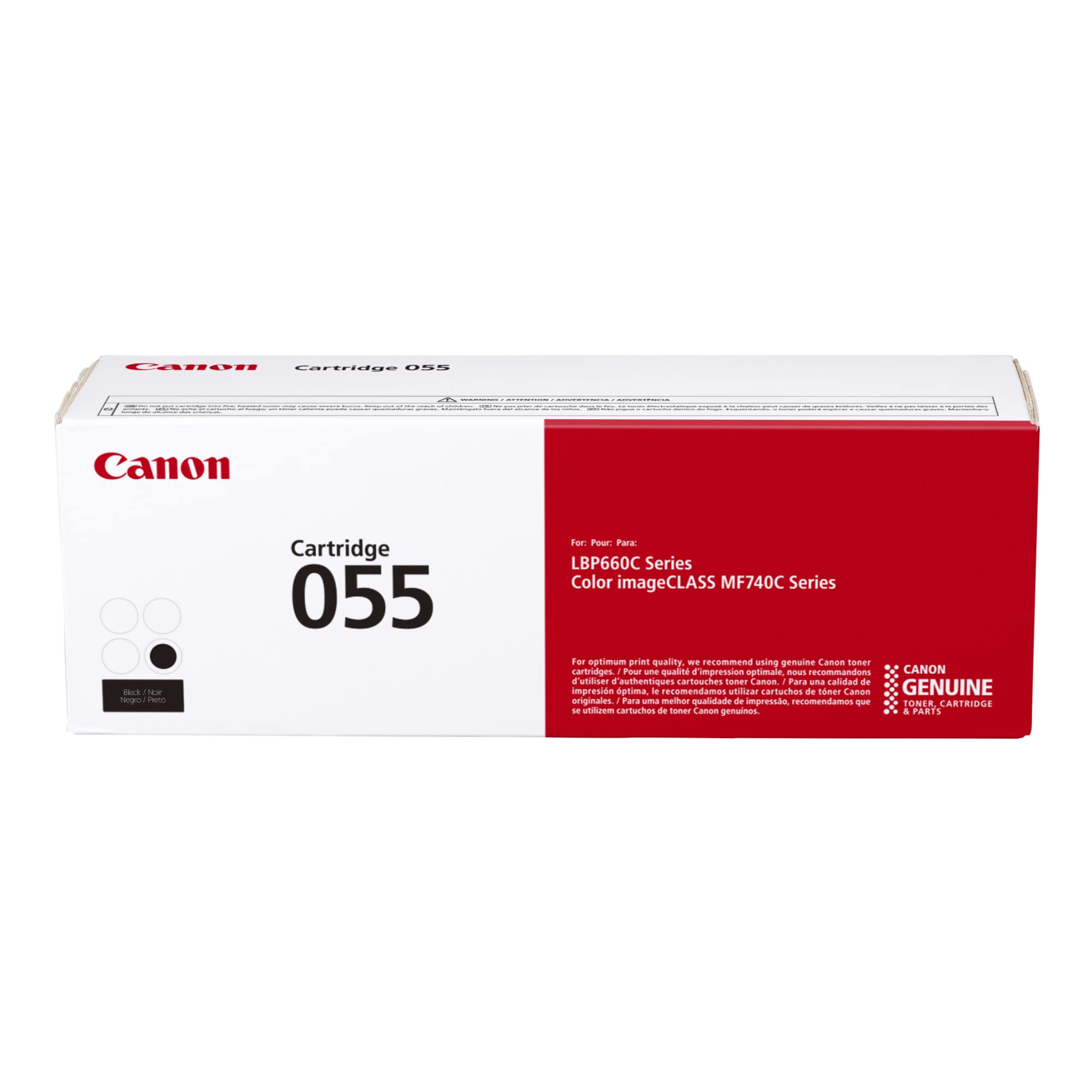Canon Genuine Toner, Cartridge 055 Yellow (3013C001) 1 ...