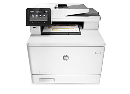 HP Laserjet Pro M477fdn All-in-One Color Printer, (CF37...