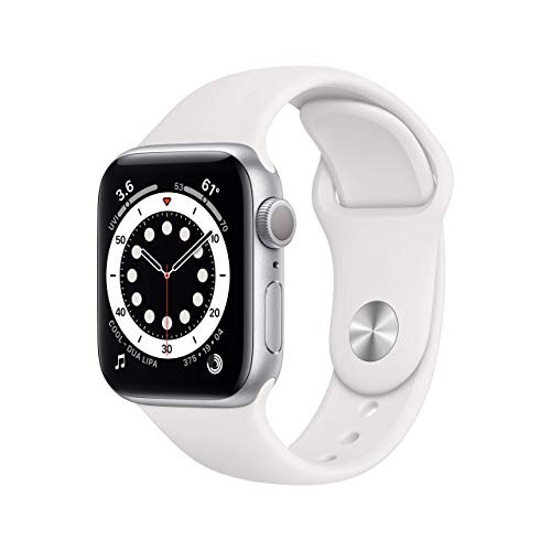 Apple Watch Series 6 (GPS, 40mm) - Silver Alumin...