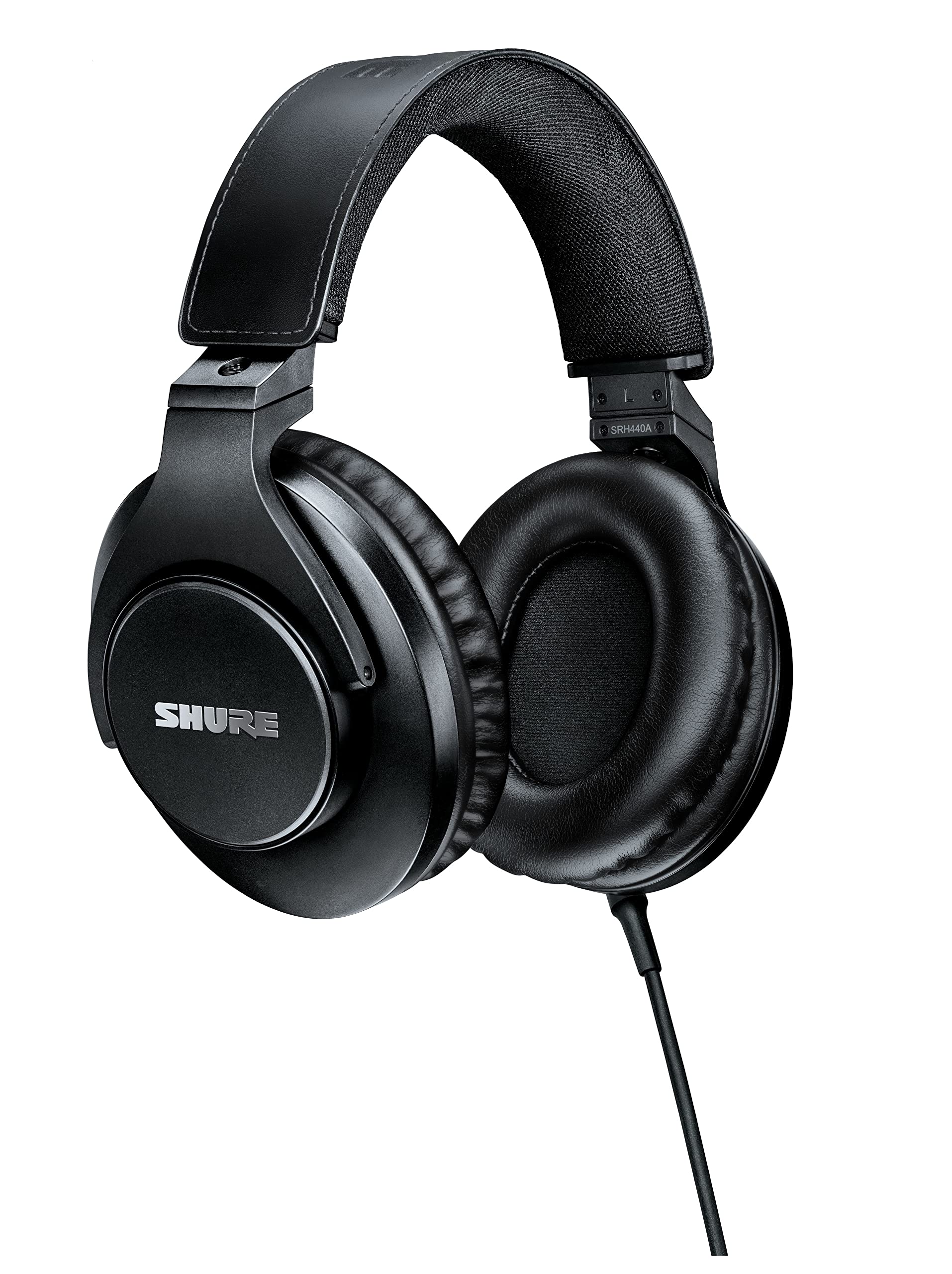 Shure SRH440A Over-Ear Wired Headphones for Monitoring ...