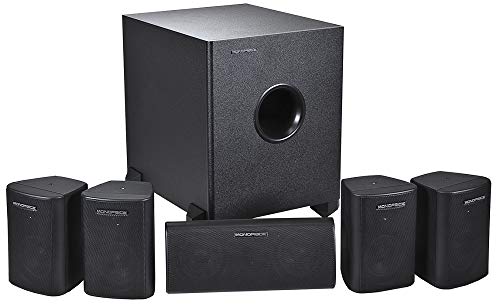 Monoprice 5.1 Channel Home Theater Satellite Speakers A...