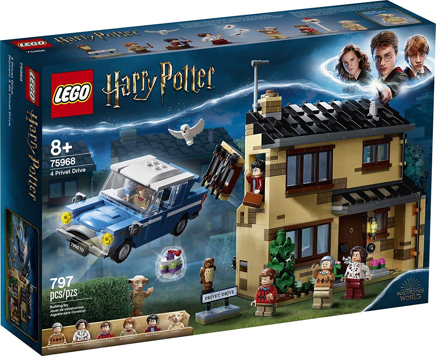 LEGO Harry Potter 4 Privet Drive 75968 House and Ford A...