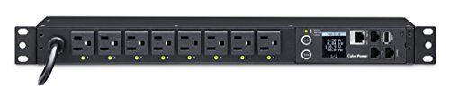 Cyberpower PDU41001 Switched PDU, 8 Outlets, 1U Rackmou...