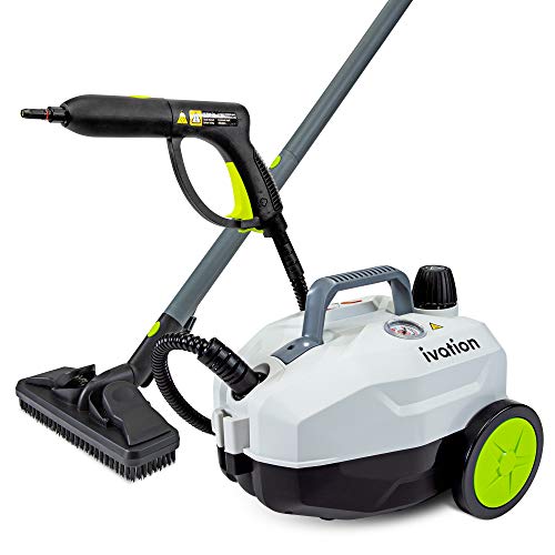 Ivation IVASTEAMR20 1800W Canister Steam Cleaner
