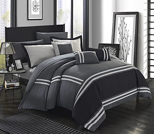 Chic Home Zarah 10 Piece Comforter Set Complete Bed in ...