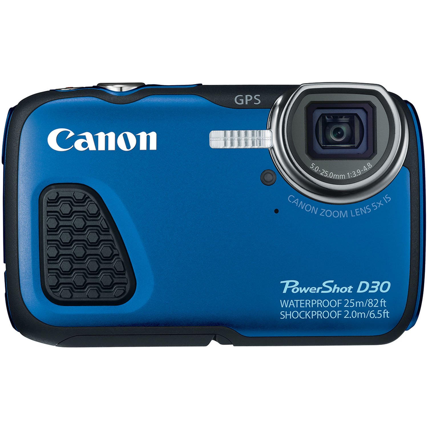 Canon PowerShot D30 Waterproof Digital Camera, Blue