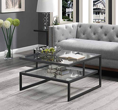 Convenience Concepts Royal Crest Stripes Coffee Table, ...