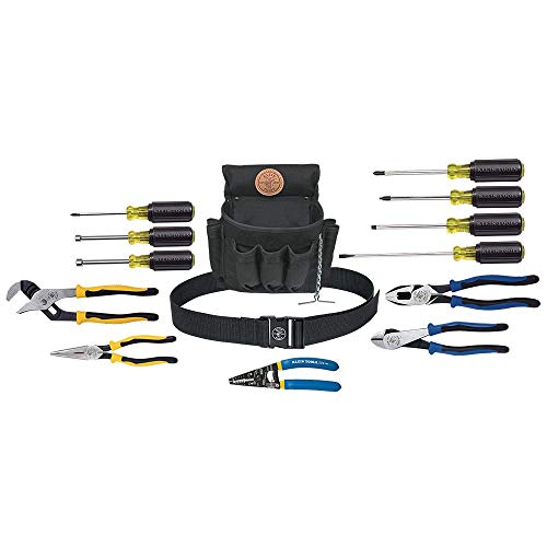 Klein Tools 92914 Tool Kit, Tool Set Includes Basic Too...