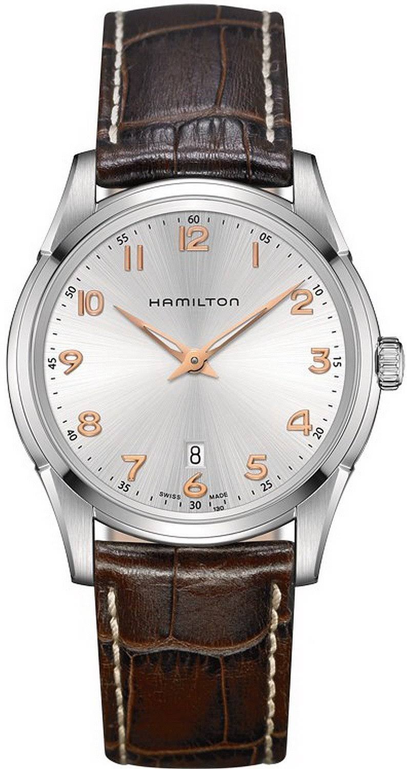 Hamilton H38511513 Jazzmaster Mens Watch - Silver Dial