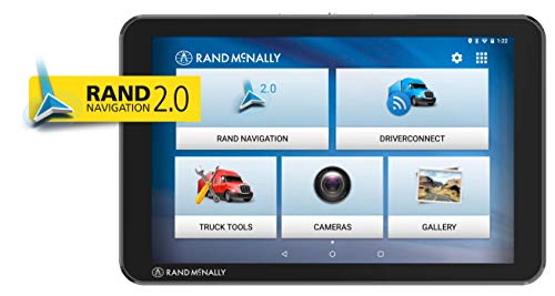 Rand McNally TND Tablet 85 8-inch GPS Truck Navigator w...