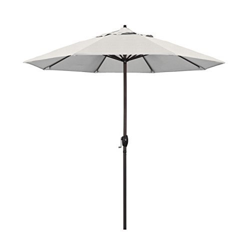 California Umbrella 9' Round Aluminum Market Umbrella, ...
