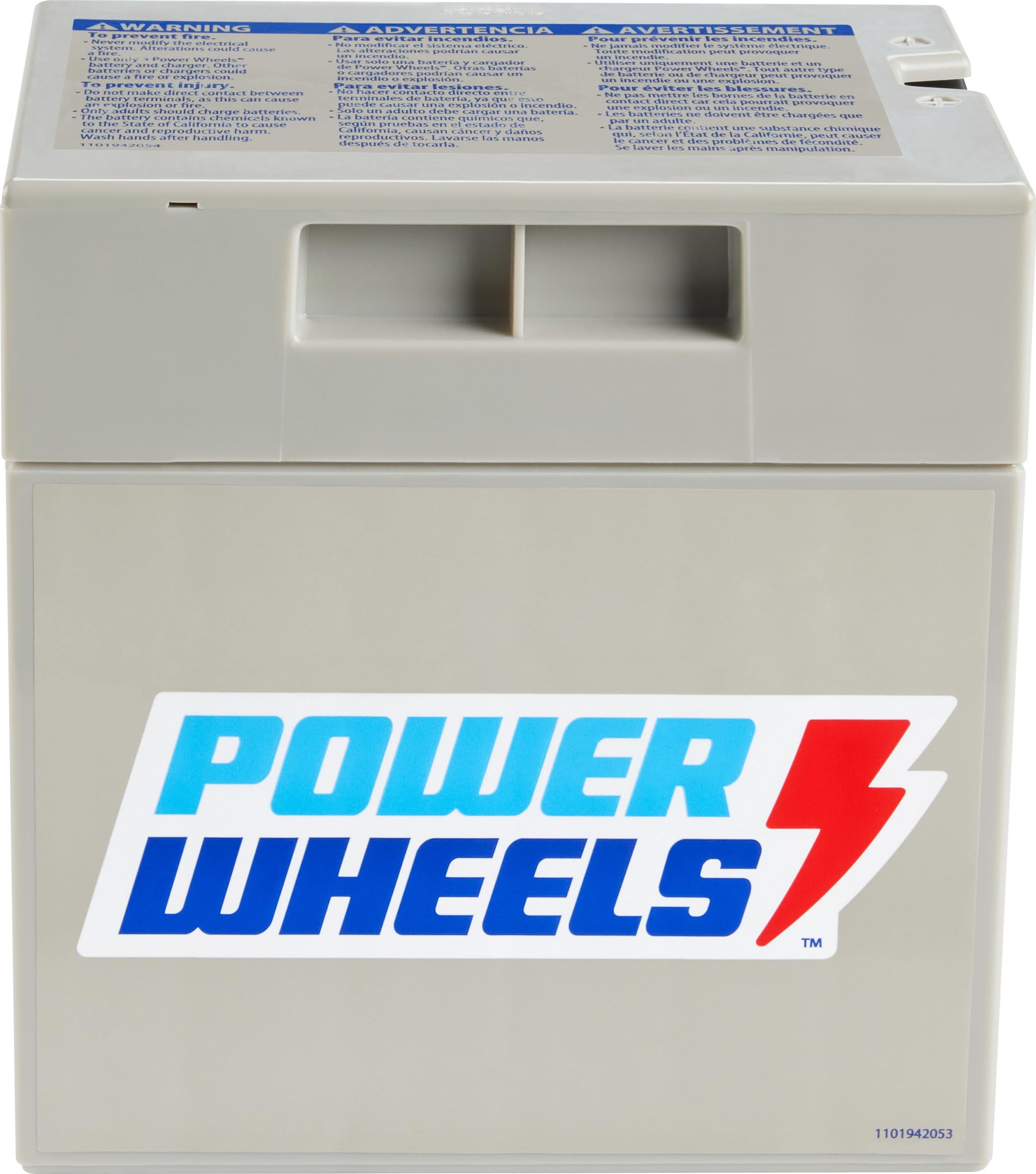 Power Wheels Ride-On Toy Replacement Battery 12-Volt 12...
