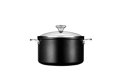 Le Creuset Toughened Nonstick PRO Stockpot With Glass L...
