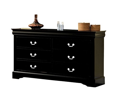 Acme Furniture Louis Philippe III Dresser - 19505 - Bla...