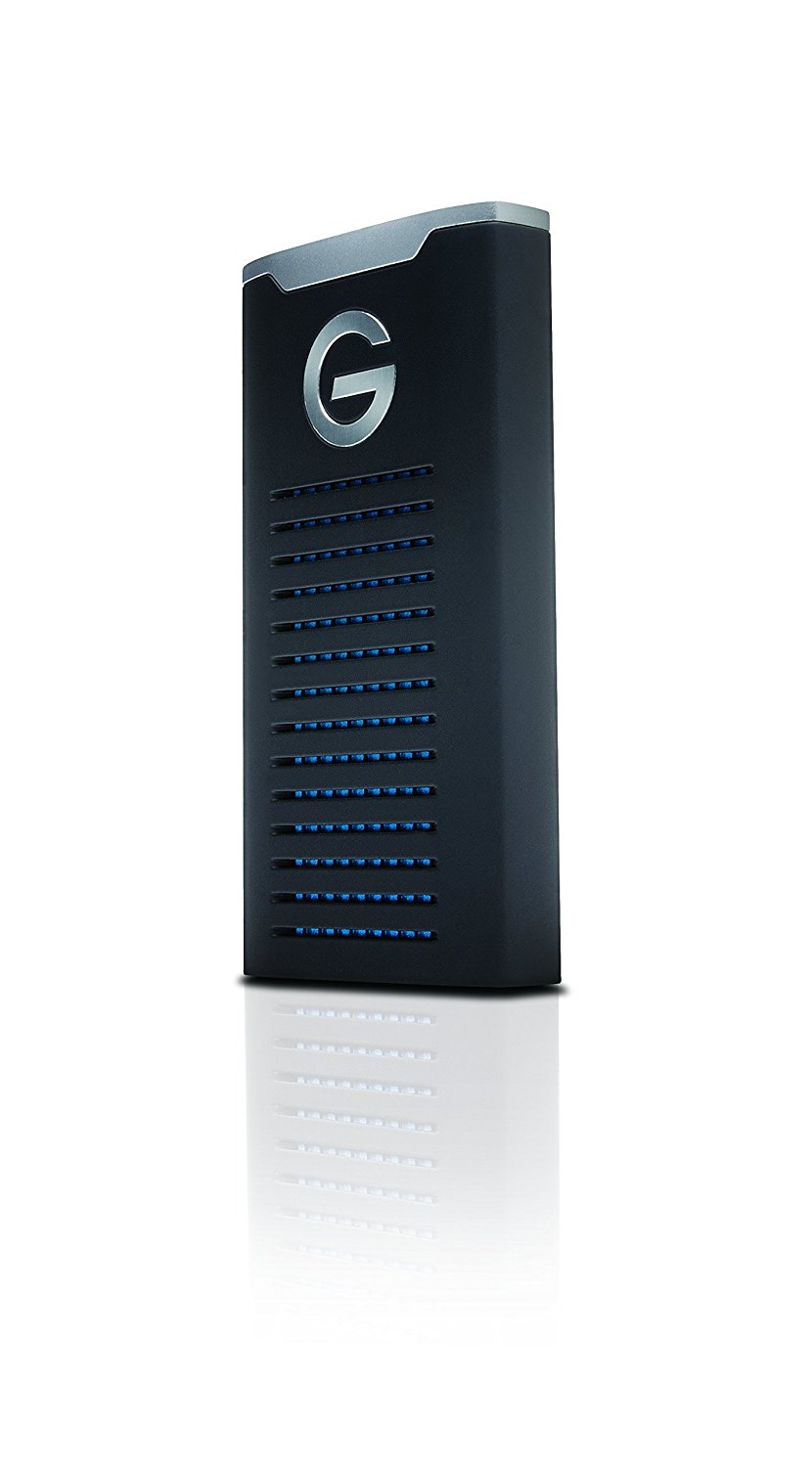 G-Technology 1TB G-Drive mobile SSD R-Series - USB-C connectivity (USB 3.1 Gen 2) - 0G06053