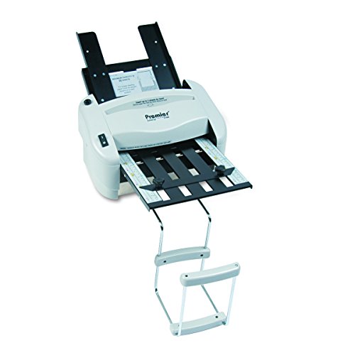 Martin Yale P7400 RapidFold Automatic Feed Desktop Folder, Feed Tray Holds up to 50 Sheets of Paper, Folds 8 1/2