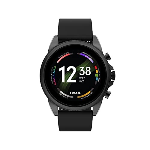 Fossil Gen 6 44mm Touchscreen Smartwatch with Alexa Built-In, Heart Rate, Blood Oxygen, GPS, Contactless Payments, Speaker, Smartphone Notifications