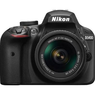 Nikon D3400 24.2 MP DSLR Camera with 18-55mm VR Lens Ki...