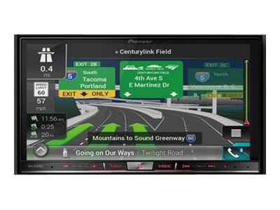 Pioneer AVIC-8201NEX Double-DIN In-Dash Navigation AV Car Stereo with 7" WVGA Capacitive Touchscreen Display & Backup Camera