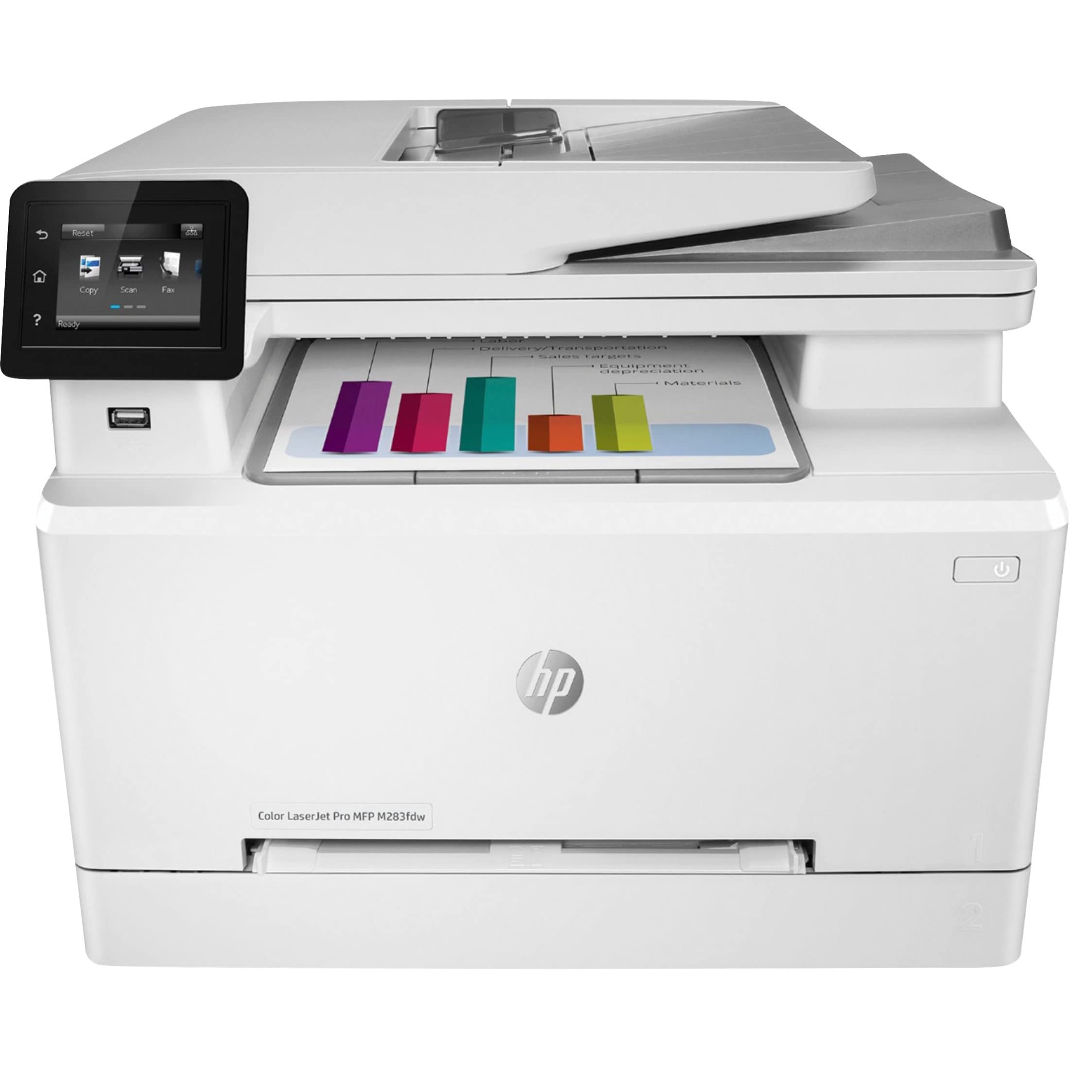 HP Color LaserJet Pro M283fdw Wireless All-in-One Laser...