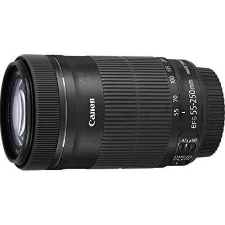 Canon EF-S 55-250mm f/4-5.6 IS STM Telephoto Zoom Lens International Version (No Warranty)