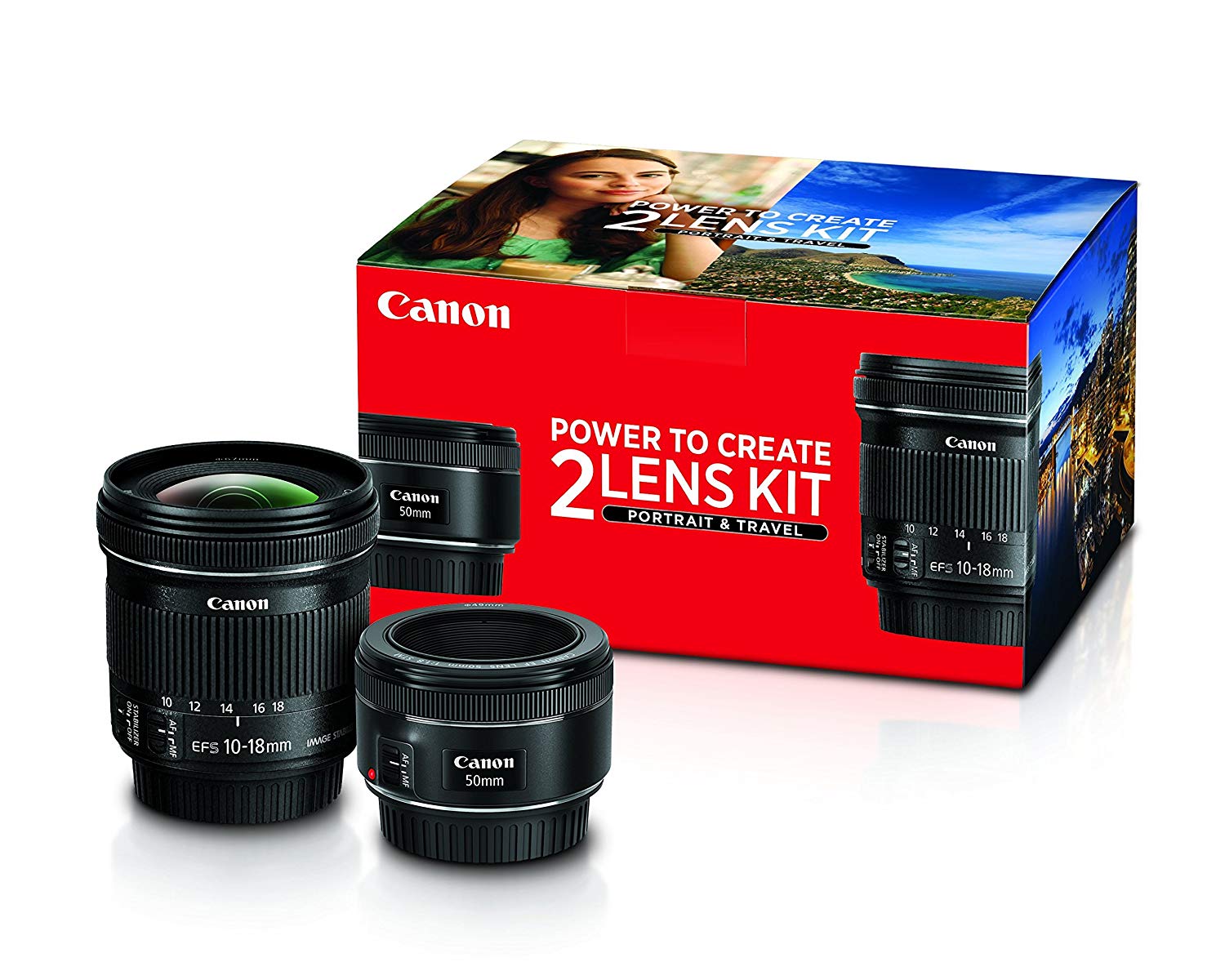 Canon Portrait & Travel 2 Lens Kit
