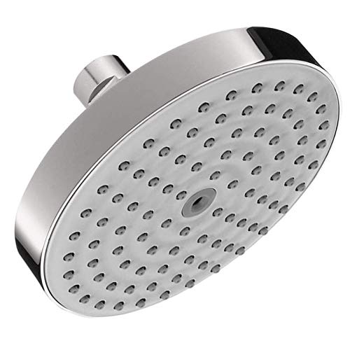 Hansgrohe Raindance S 5-inch Showerhead Easy Install Modern 1-Spray RainAir Air Infusion with Airpower with QuickClean in Chrome, 27486001