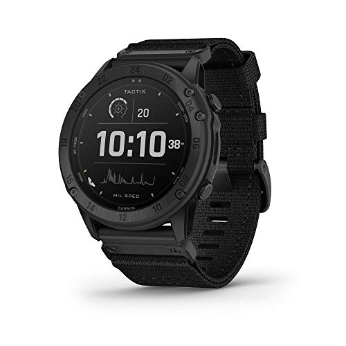 Garmin tactix Delta Solar, Solar-Powered Specialized Tactical Watch, Ruggedly Built to Military Standards