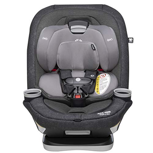 Maxi-Cosi Magellan Xp Max All-In-One Convertible Car Seat with 5 Modes & Magnetic Chest Clip, Nomad Black, One Size