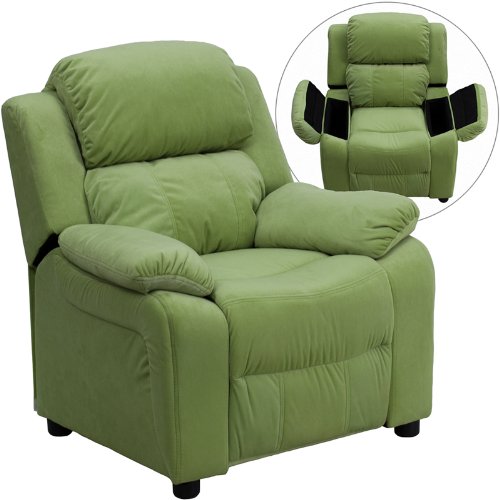Flash Furniture Deluxe Heavily Padded Contemporary Beig...