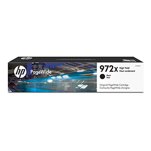 HP 972X | PageWide Cartridge High Yield | Black Noir| F...