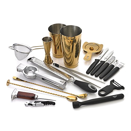 Barfly M37102GD Cocktail Set, 12-Piece Deluxe, Gold