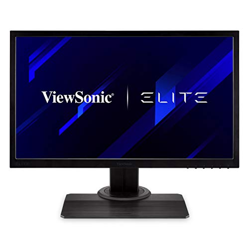 Viewsonic Elite 24 Inch 1080p 1ms 144Hz RGB Gaming Monitor with FreeSync Premium Eye Care Advanced Ergonomics for Esports (XG240R)