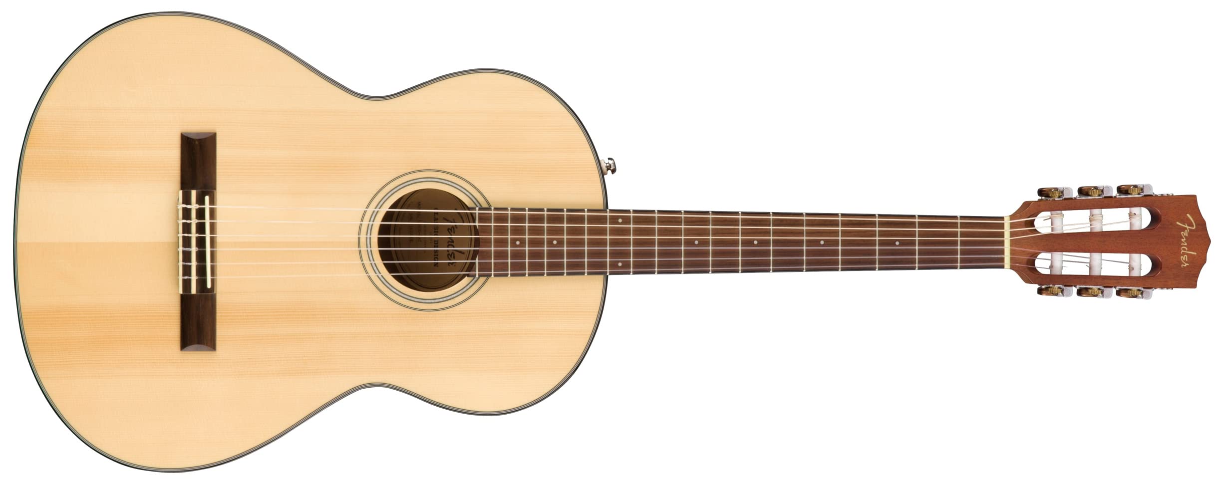 Fender CN-60S Nylon Acoustic Guitar, Walnut Fingerboard...