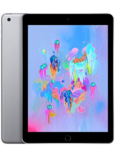 Apple iPad 6th Generation, 32GB, Wifi Only - Space Gray (Renewed)