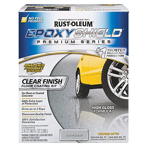 Rust-Oleum 1 gal Brands 292514 Clear EpoxyShield Premium Clear Coating