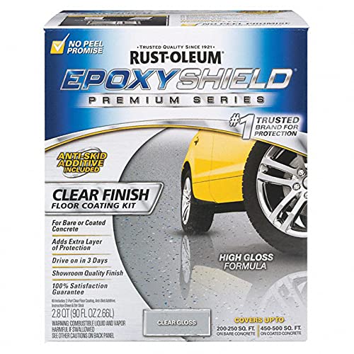 Rust-Oleum 1 gal  Brands 292514 Clear EpoxyShield Premium Clear Coating