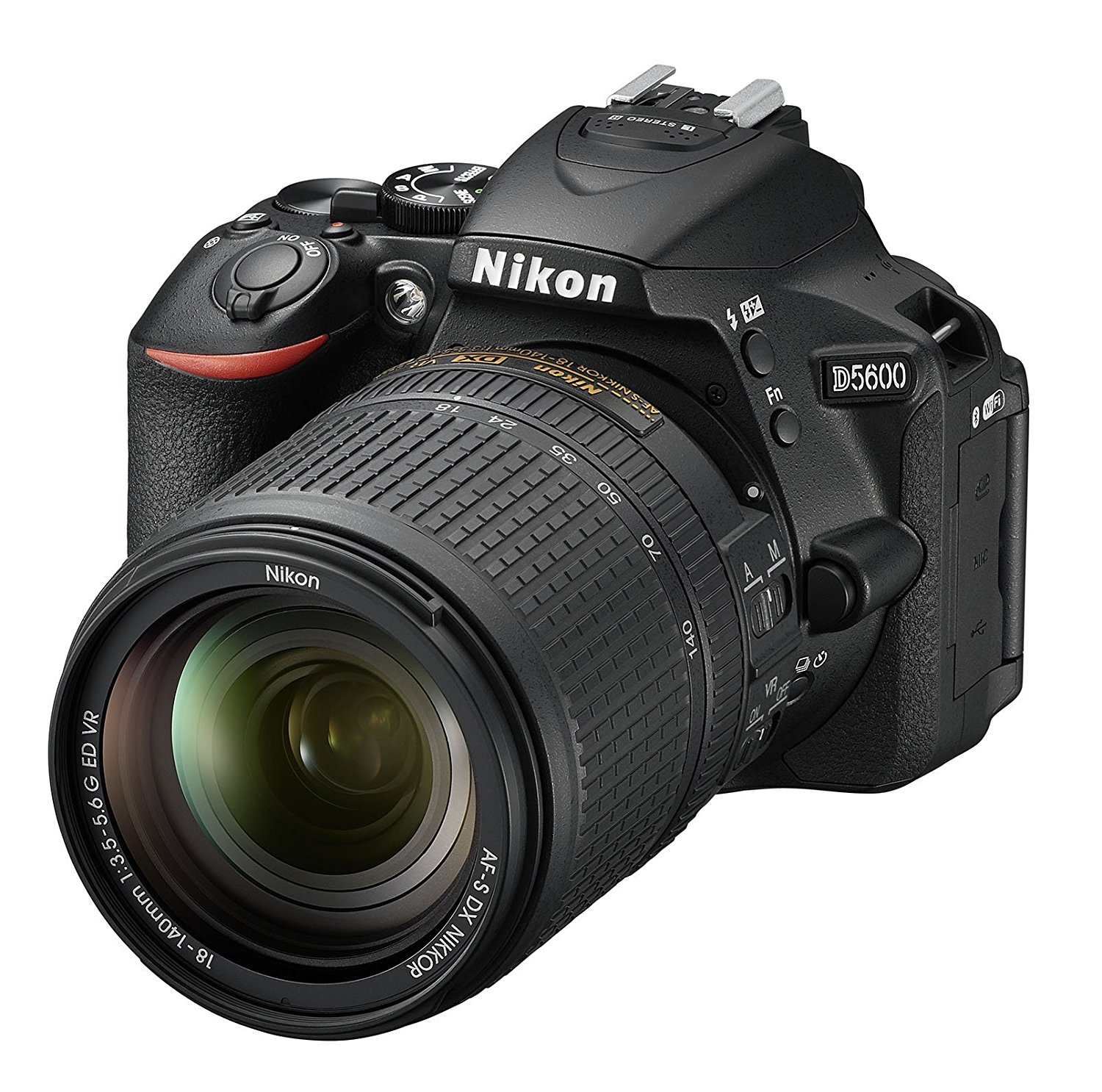 Nikon D5600 DX-format Digital SLR w/ AF-S DX NIKKOR 18-...