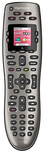 Logitech Harmony 650 Infrared All in One Remote Control, Universal Remote , Programmable Remote (Silver)
