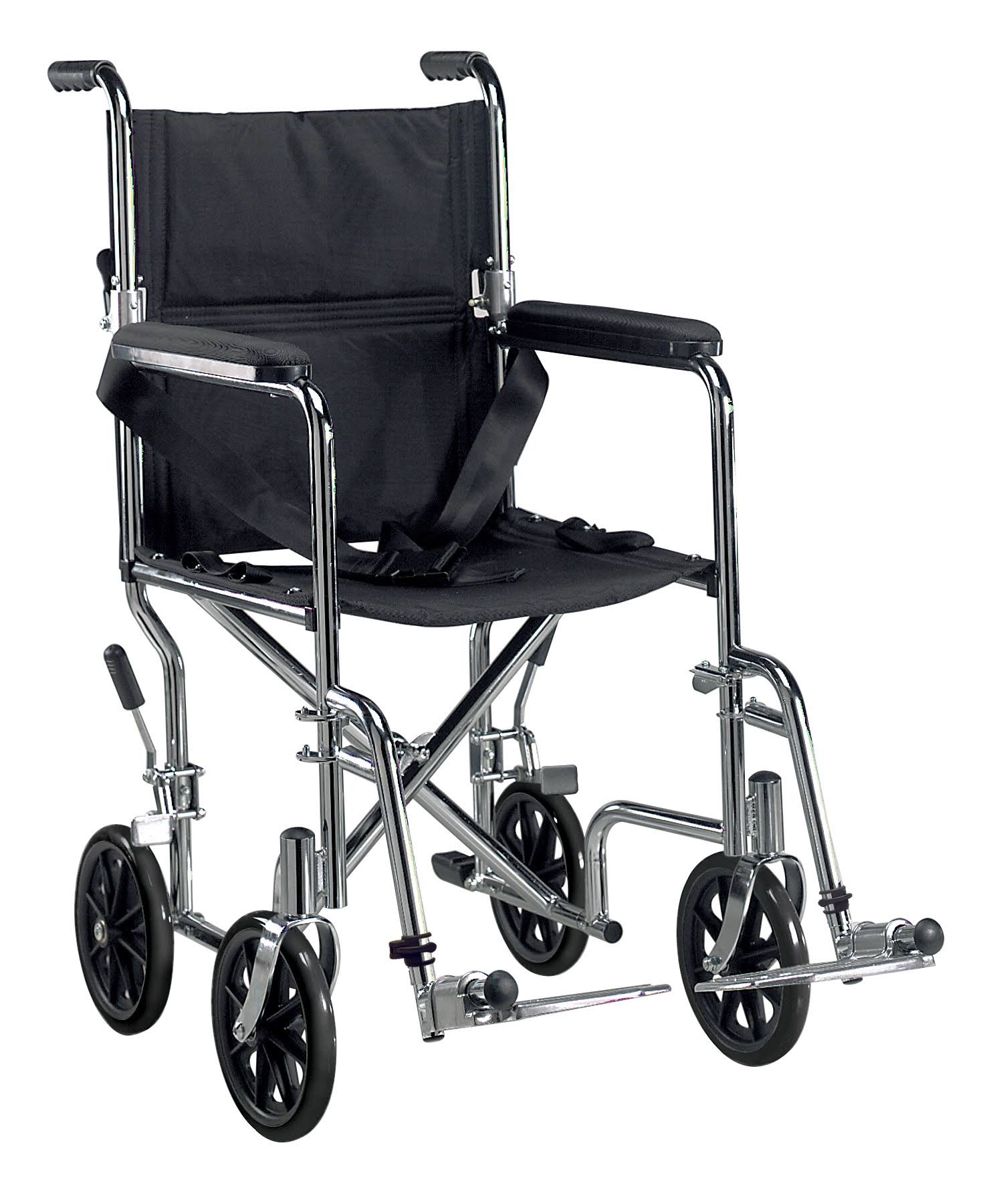 Drive Medical Go Cart Light Weight Transport Wheelchair...